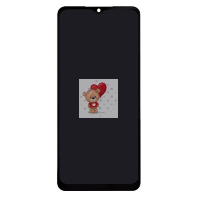 Дисплей для Samsung A127F Galaxy A12 Nacho с тачскрином Черный - OR