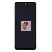 Дисплей для Samsung A127F Galaxy A12 Nacho модуль Черный - OR (SP)