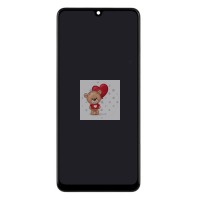 Дисплей для Samsung A225F Galaxy A22 4G) модуль Черный - OR (SP)