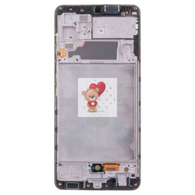 Дисплей для Samsung A325F Galaxy A32 модуль Черный - OR (SP)