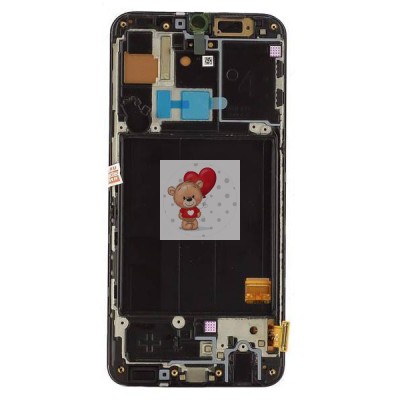 Дисплей для Samsung A405F Galaxy A40 модуль Черный - OR (SP)