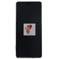 Дисплей для Samsung A415F Galaxy A41 модуль Черный - OR (SP)