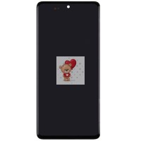 Дисплей для Samsung A715F Galaxy A71 модуль Черный - OR (SP)