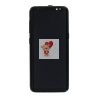 Дисплей для Samsung G950F Galaxy S8 модуль Черный - OR (SP)