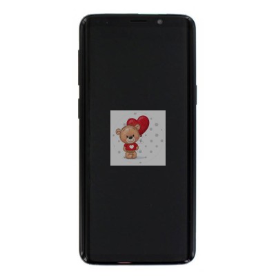 Дисплей для Samsung G960F Galaxy S9 модуль Черный - OR (SP)