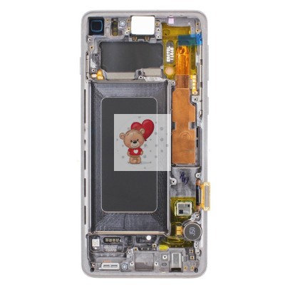 Дисплей для Samsung G973F Galaxy S10 модуль Черный - OR (SP) Дисплей для Samsung G973F Galaxy S10 модуль Черный - OR (SP)