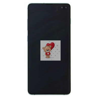 Дисплей для Samsung G975F Galaxy S10+ модуль Зеленый - OR (SP)