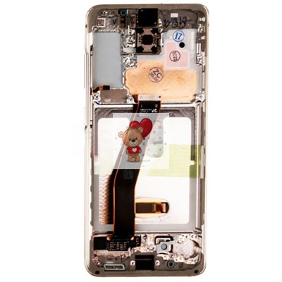 Дисплей для Samsung G980F Galaxy S20 модуль Белый - OR (SP)