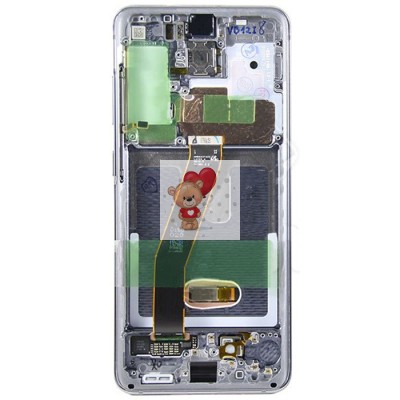 Дисплей для Samsung G980F Galaxy S20 модуль Серый - OR (SP)