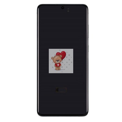 Дисплей для Samsung G985F Galaxy S20+ модуль Черный - OR (SP)