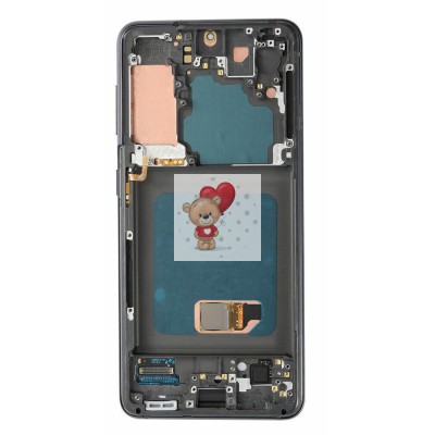 Дисплей для Samsung G991B Galaxy S21 модуль Серый - OR (SP)