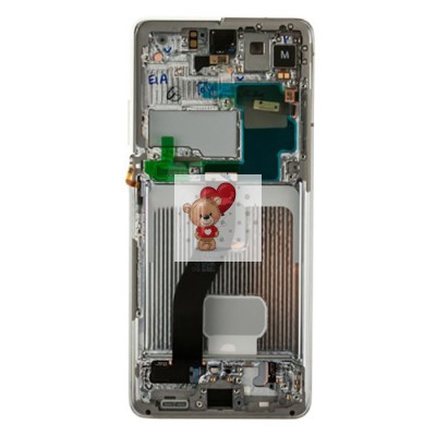 Дисплей для Samsung G998B Galaxy S21 Ultra модуль Серебро - OR (SP) Дисплей для Samsung G998B Galaxy S21 Ultra модуль Серебро - OR (SP)