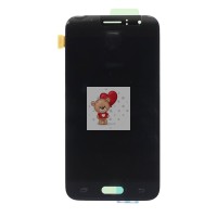 Дисплей для Samsung J120F Galaxy J1 (2016) с тачскрином Черный - (AMOLED)