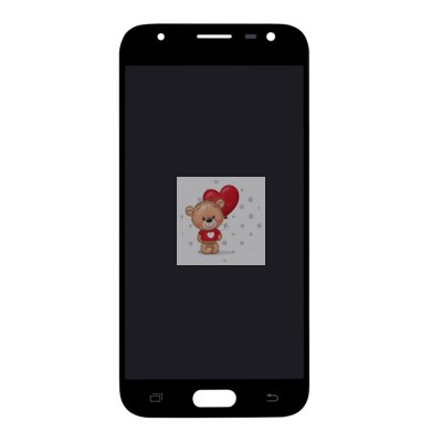 Дисплей для Samsung J330F Galaxy J3 (2017) с тачскрином Черный