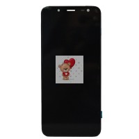 Дисплей для Samsung J600F Galaxy J6 (2018) с тачскрином Черный - OR (SP)