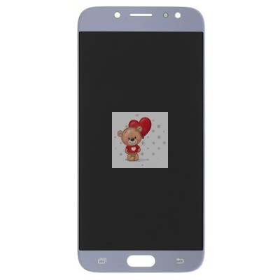 Дисплей для Samsung J730F Galaxy J7 (2017) с тачскрином Серебро - (AMOLED)