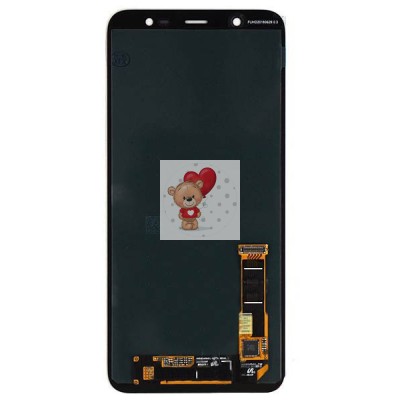 Дисплей для Samsung J810F Galaxy J8 (2018) с тачскрином Черный - OR (SP)