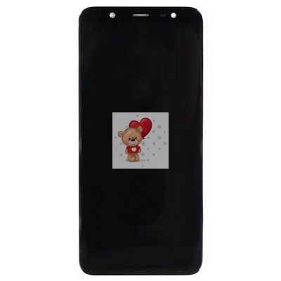 Дисплей для Samsung J810F Galaxy J8 (2018) с тачскрином Черный - OR (SP)