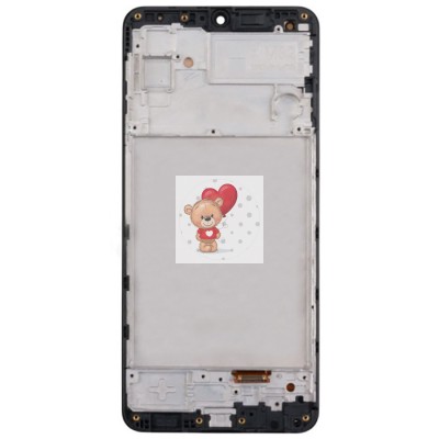 Дисплей для Samsung M325F Galaxy M32 модуль Черный - (AMOLED)