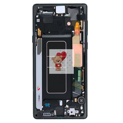 Дисплей для Samsung N960F Galaxy Note 9 модуль Черный - OR (SP)