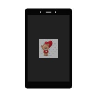 Дисплей для Samsung T295 Galaxy Tab A 8.0" 2019 LTE с тачскрином Черный