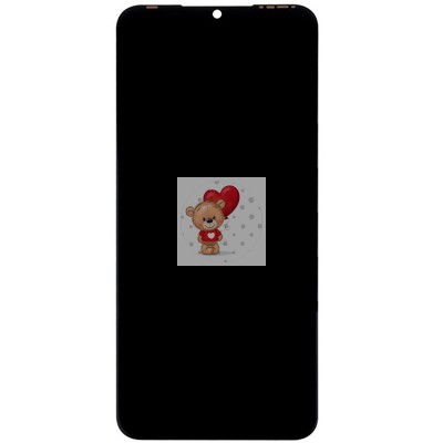 Дисплей для Tecno Spark 8C с тачскрином Черный