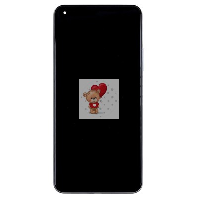 Дисплей для Xiaomi 11 Lite 5G NE модуль Черный - OR (SP)