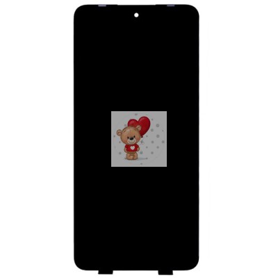 Дисплей для Xiaomi 12 Lite с тачскрином Черный - (AMOLED)