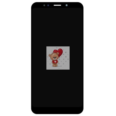 Дисплей для Xiaomi Redmi 5 Plus с тачскрином Черный