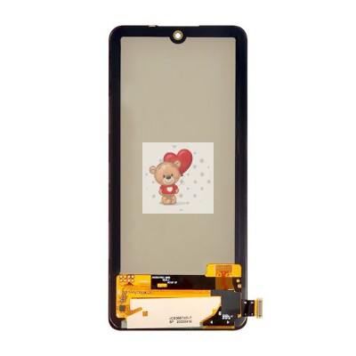 Дисплей для Xiaomi Redmi Note 10 Pro с тачскрином Черный - (AMOLED)