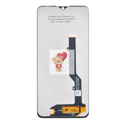 Дисплей для ZTE Blade 20 Smart V2050 с тачскрином Черный
