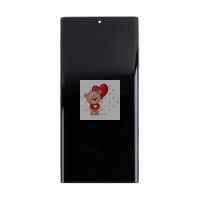 Дисплей для Samsung S908B Galaxy S22 Ultra модуль с рамкой Черный - (Soft OLED, 120 Гц) (Full Size)
